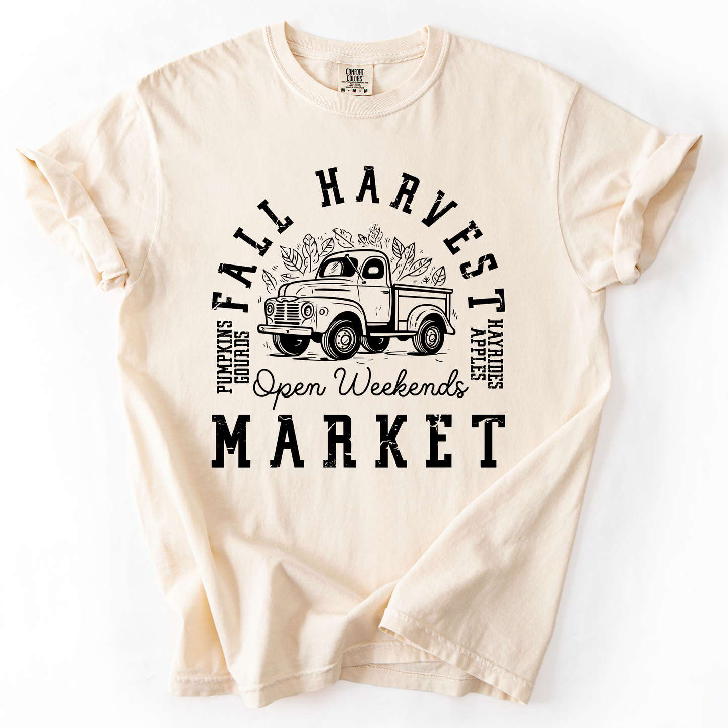 Fall Harvest Market, Pumpkins, Autumn, Comfort Colors T-Shirt